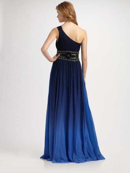 sue wong beaded gown