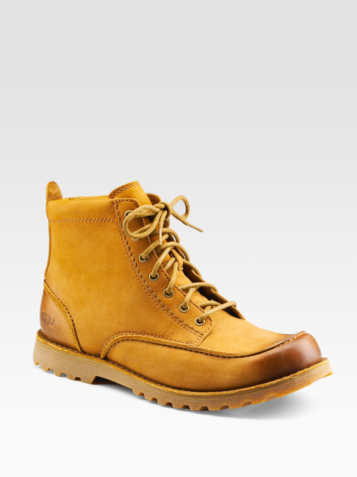 ugg chestnut block ankle boot
