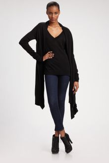 DKNY Merino Wool Combination Sweater - Lyst