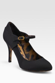 Dolce & Gabbana Grosgrain Mary Jane Pumps - Lyst