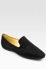Jimmy Choo Wheel Suede Flats