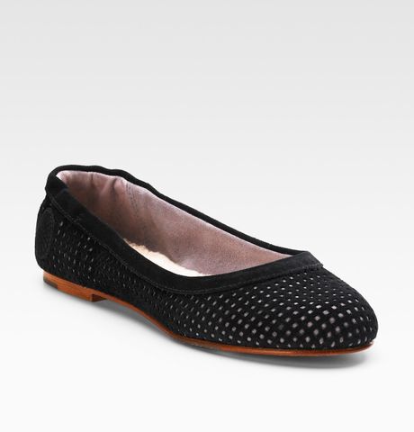ugg suede flats