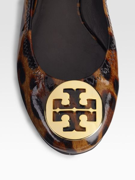 tory burch leopard ballet flats