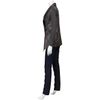 Yigal Azrouel Leather Blazer in Gray (grey) - Lyst