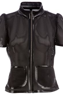 RED Valentino Zip Detail Top - Lyst