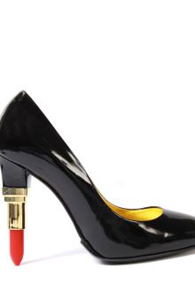Alberto Guardiani Patent Leather Lipstick Court Shoes - Lyst