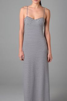 Mara Hoffman Bustier Long Dress - Lyst