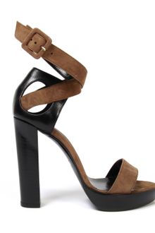 Pierre Hardy Suede and Leather Sandals - Lyst