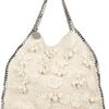 Stella Mccartney Falabella Large Crochet Bag in Beige (cream) - Lyst