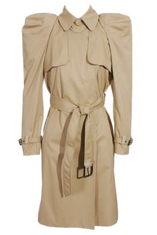 Dolce & Gabbana Puff Sleeved Trench - Lyst
