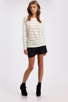 Rag & Bone Hampton Pleated Shorts - Lyst