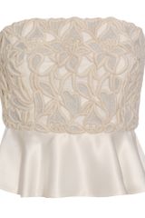 Stella McCartney Embroidered Lace Bustier