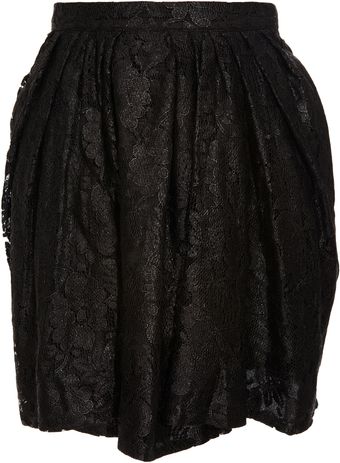 Whyred Pasca Lace Coated Skirt - Lyst