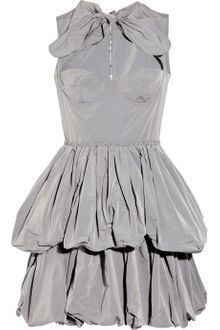 Carven Ottoman Cutout Taffeta Puffball Dress - Lyst
