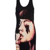 Beatrice Boyle Tshirt Dress with Ice Cream Print in Black - Lyst