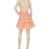Marc Jacobs Floral Appliqué Dress in Pink (lemon) - Lyst