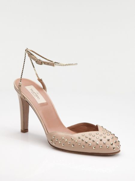 valentino stud slide