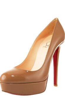 Christian Louboutin Bianca Patent Platform Pump - Lyst