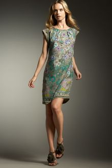 Etro Scoop-neck Shift Dress - Lyst
