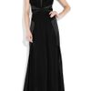 Just Cavalli Satin and Stretchjersey Dress in Black - Lyst
