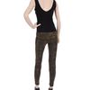 Balmain Leather Wash Trousers in Brown - Lyst