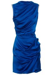 Roksanda Ilincic Draped Silk Dress