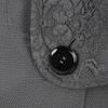 Burberry Prorsum Lace Trench Coat in Gray (grey) - Lyst