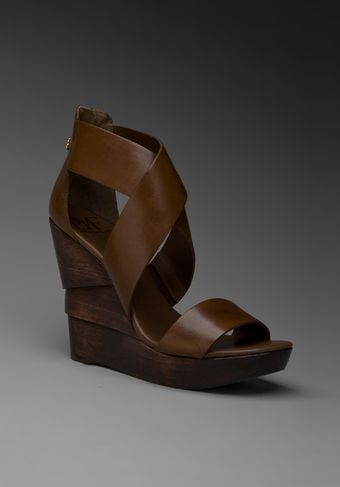 Diane Von Furstenberg Opal Wedge Sandal - Lyst