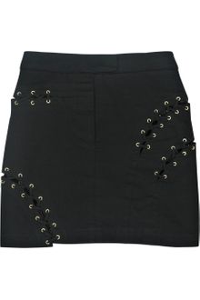 Preen Line Ska Lacing-detail Skirt - Lyst
