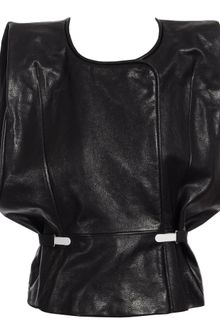 Maison Martin Margiela Structured Leather Gilet - Lyst