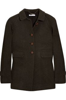 See By Chloé Plaid Wool-blend Jacket - Lyst