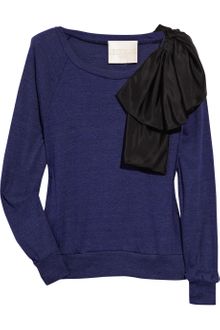 Thread Social Bow-embellished Knitted Sweater - Lyst
