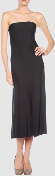 Issey Miyake Fête 3/4 Length Dress - Lyst