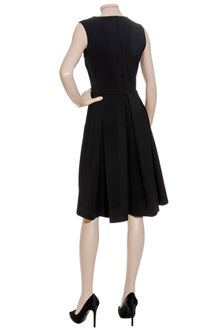 Osman Yousefzada Black Full Skirt Dress - Lyst