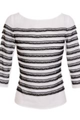 Nina Ricci Tiered Silk Top