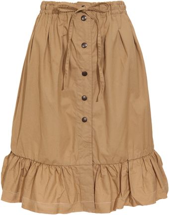  Cotton Gabardine Skirt 