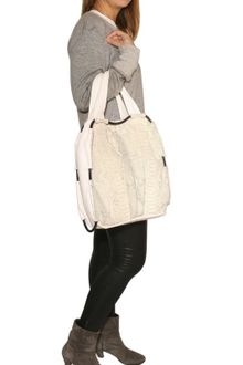 De Couture Nappa and Python Top Handle - Lyst