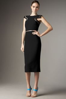 Versace Inset Dress - Lyst