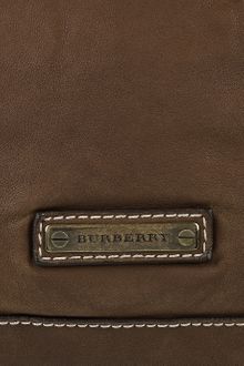 Burberry Stitch-detailed Leather Tote - Lyst