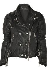 Burberry Prorsum Quilted Leather Biker Jacket