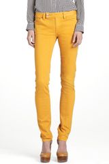 Tory Burch Tab Front Super Skinny Jean