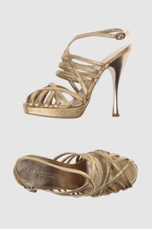 Donna Karan New York Platform Sandals - Lyst