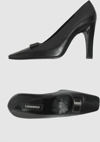 Lagerfeld Closed-toe Slip-ons - Lyst
