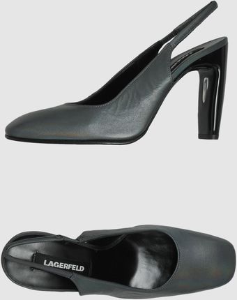 Lagerfeld Slingbacks - Lyst