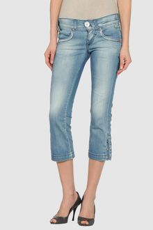 Miss Sixty Denim Capris - Lyst