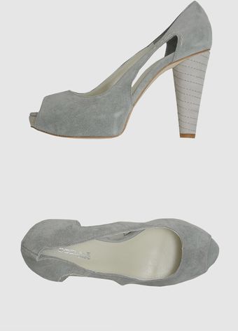 Obeline Pumps with Open Toe - Lyst