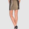 Costume National Mini Skirt in Green - Lyst