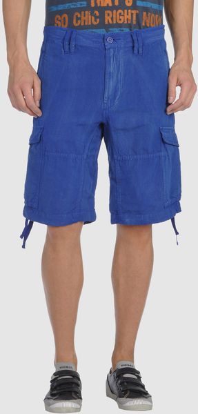 Diesel Bermuda - Lyst