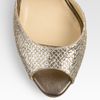Jimmy Choo Lace Glitter Mary Jane Pumps in Gold (champagne glitter fabric) - Lyst