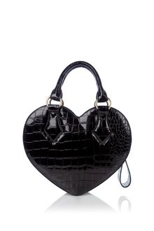 Vivienne Westwood Nero Chancery Heart Bag - Lyst